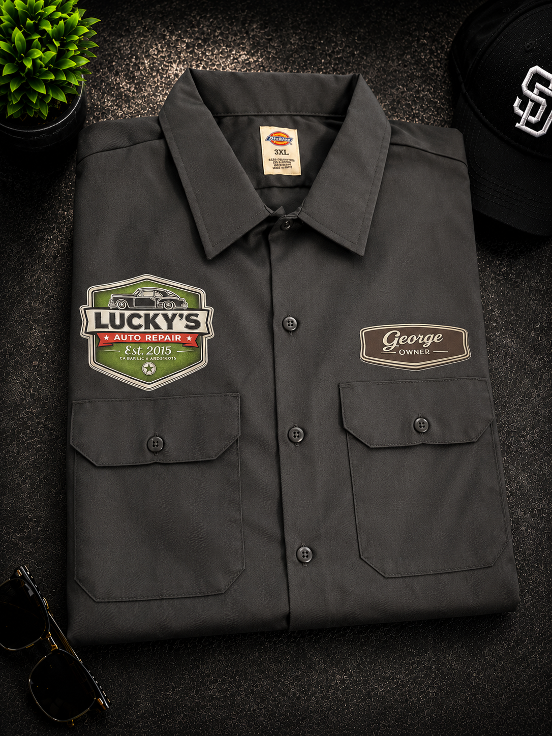 Dickies® Custom Logo Work Shirt