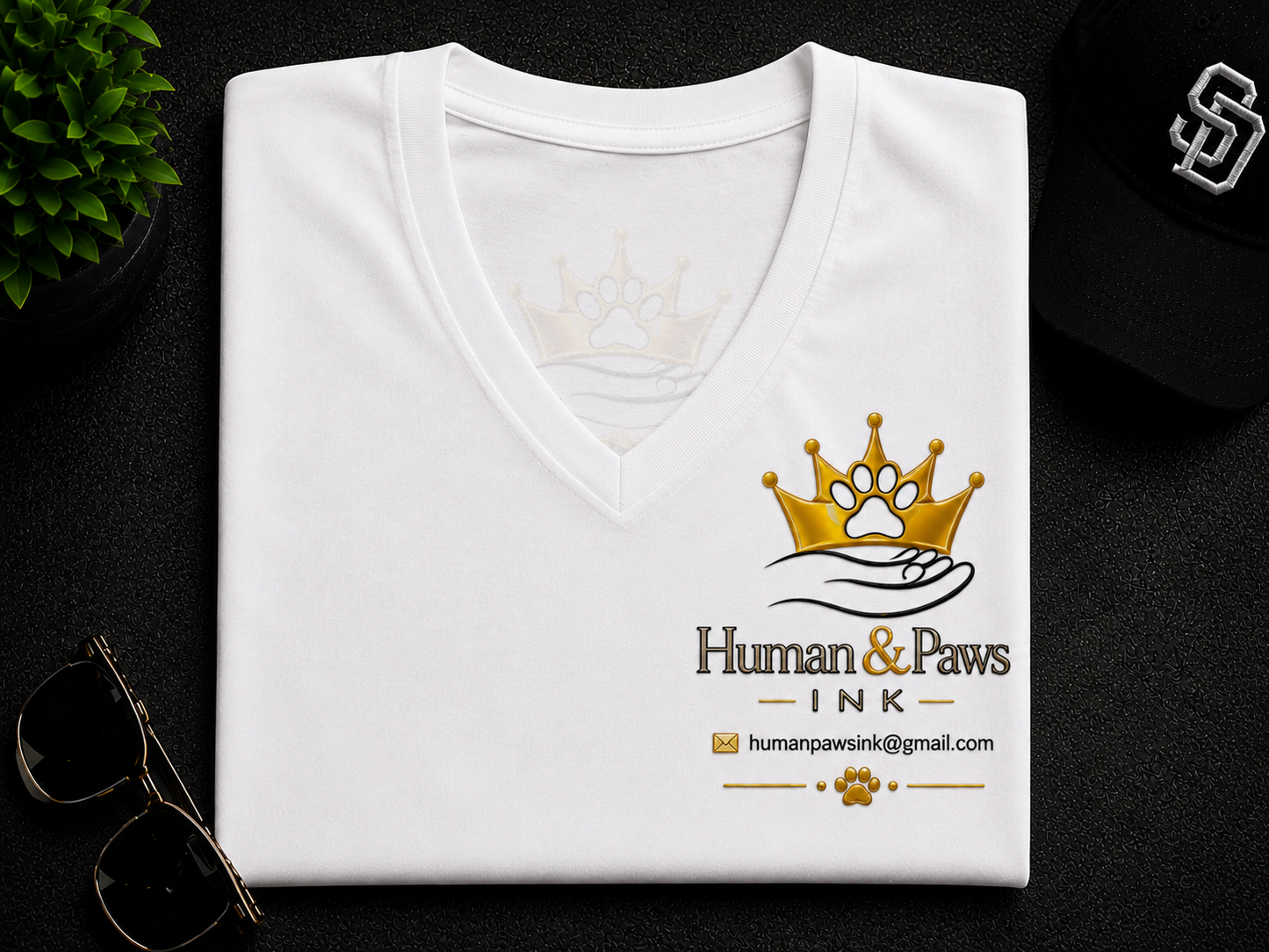 Custom Women V Neck T Shirts